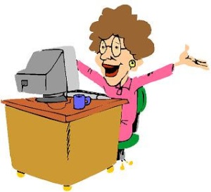 lady-on-computer-cartoon